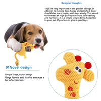 Plush Squeaky Chew Toy for Puppies — photo 2