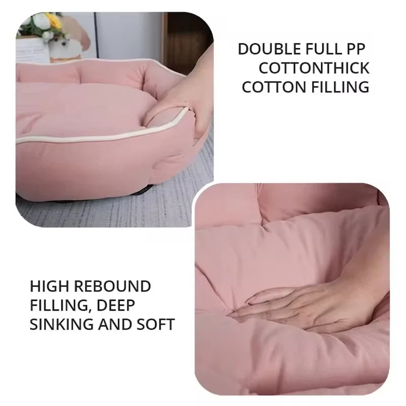 Pet couch bed detail