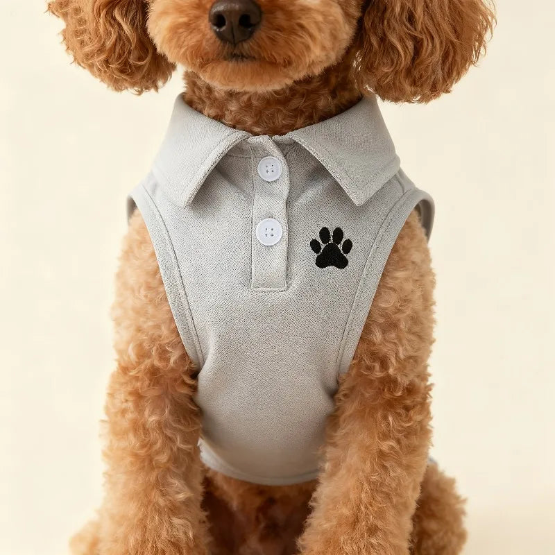 Breathable Summer Dog Polo Shirt