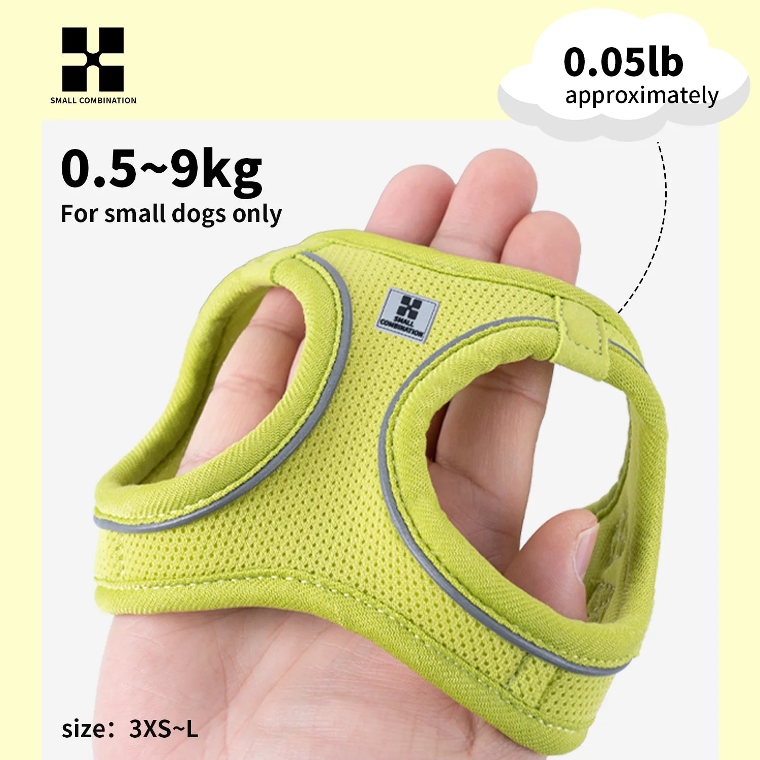 Dog harness color options