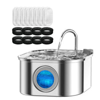 Stainless Steel Cat Water Fountain with Smart Sensor — photo 2