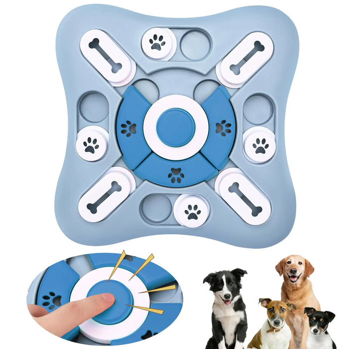 Interactive Slow Feeder Puzzle Toy for Dogs