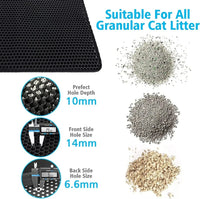 2-Layer Cat Litter Trapping Mat — photo 5