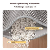 2-Layer Cat Litter Trapping Mat — photo 2