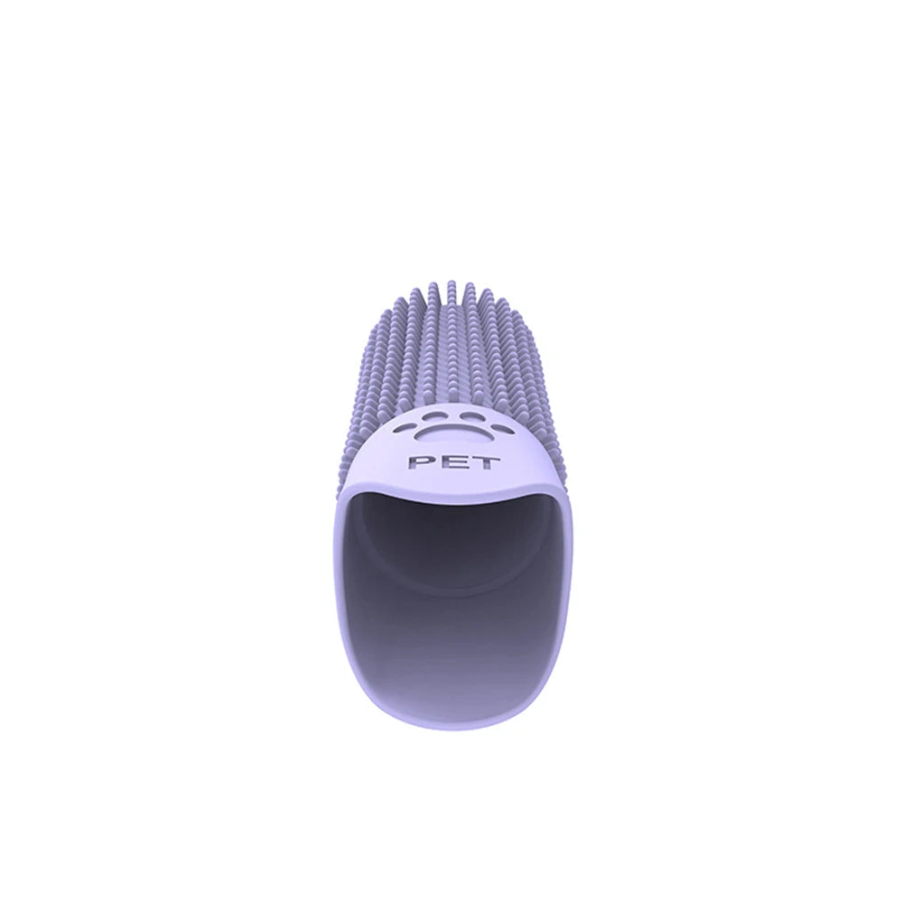 Pet dental care finger brushes