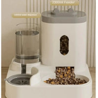 Gravity-Fed Automatic Pet Feeder with Water Fountain — photo 5