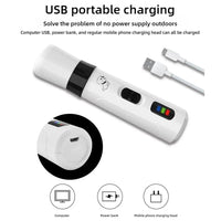 Rechargeable dog nail grinder detail — photo 3