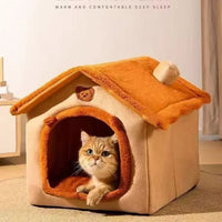 Plush Covered Pet House Bed — photo 4