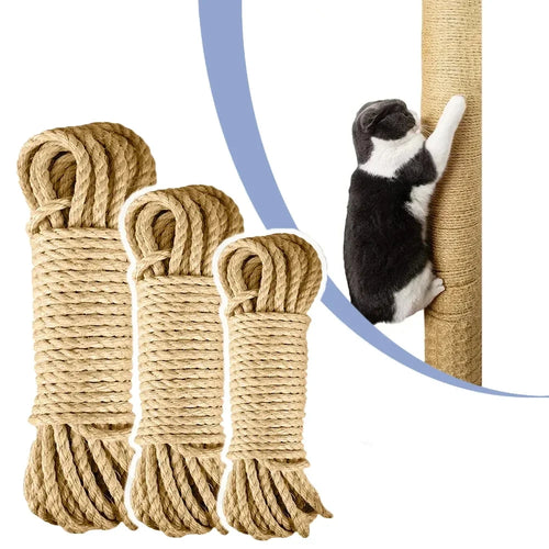 Natural sisal rope cat scratcher